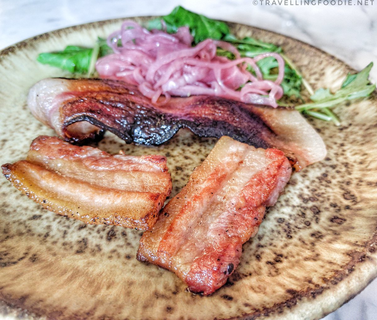 Savour Stratford Bacon & Ale Trail: Mercer Kitchen and Beer Hall - two types of bacon and beer