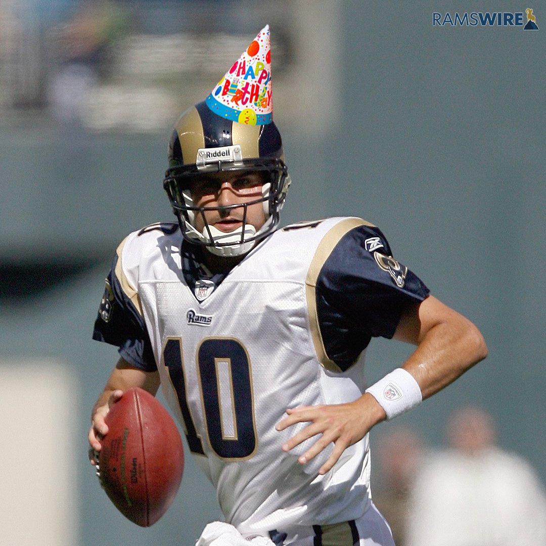   Happy Birthday to former QB Marc Bulger!   