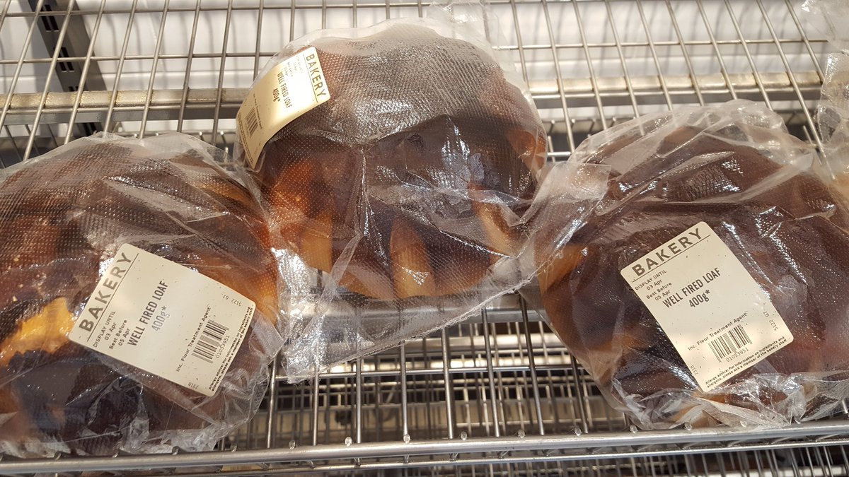 Laurapickford's tweet photo. @sainsburys HINCKLEY branch - every time I make a visit to the bakery section there is ALWAYS burnt stock. Surely there must be an issue? https://t.co/qMPoecct2w