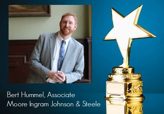 mijslegal's tweet photo. Congratulations, MIJS Associate Bert Hummel!  The Daily Report announced Thursday the names of 30 lawyers being honored as "on the rise." https://t.co/haV1WNDD6K