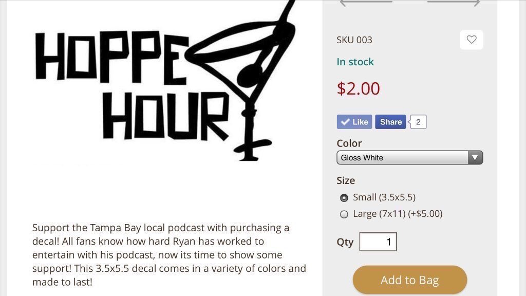 ryanhopperadio's tweet photo. Support @Hoppehour by purchasing decals for just $2 

https://t.co/wUkahqcxXu  

Brought to you @nickcmore &amp; @SullysGraphix

#SmallBusiness https://t.co/2lKPa9LCaq