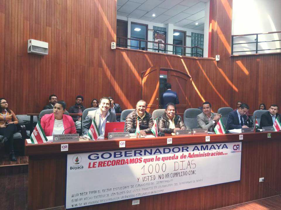 chidonoticias's tweet photo. El fuerte mensaje de la bancada de @CambioRadicalBo en la Asamblea https://t.co/gEmcbNreUv