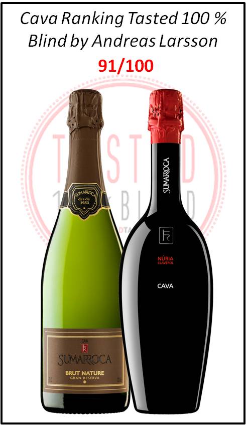 🥇 🍾 #SumarrocaBrutNature &amp; #NúriaClaverol 91/100
 @TASTEDBLIND by <a href="/grandsommelier/">andreas larsson</a> 
#AndreasLarsson #CavaLover #Sumarroca