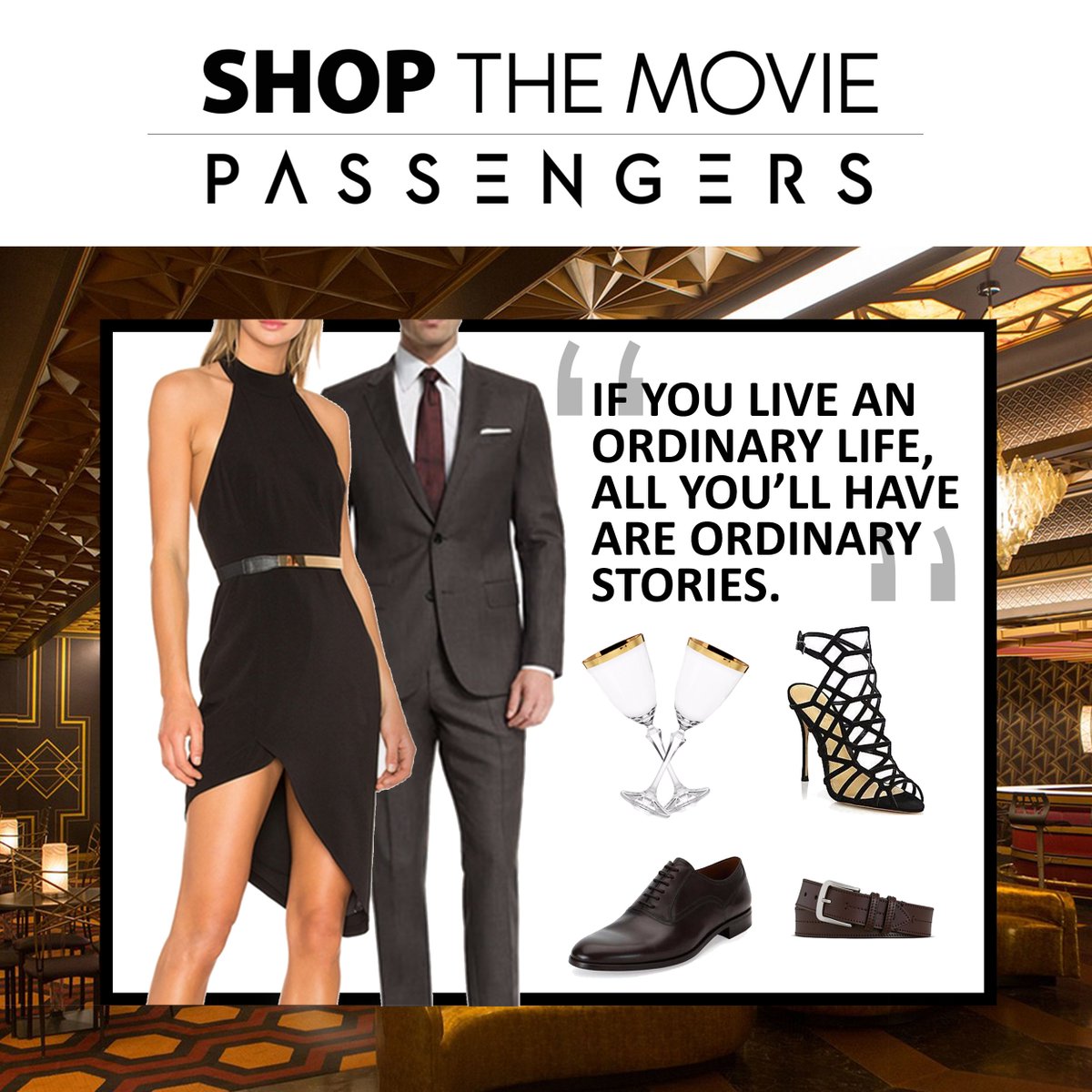 Celebrate date night inspired by Passengers. Shop the movie: sonypictures.us/5tKy5z