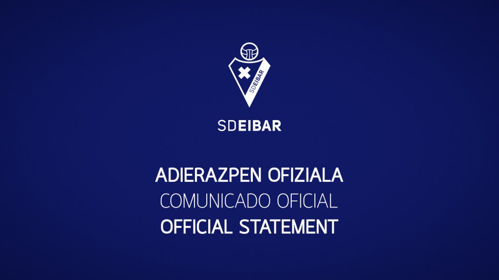 SDEibar's tweet photo. Comunicado del Consejo de Administración de SD Eibar.
https://t.co/FoU5zthwwQ https://t.co/KUBahedNAs