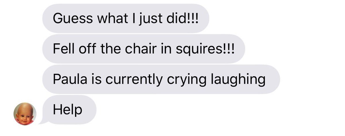 Just_LizThings's tweet photo. Paula is supposed to #love and support me but all she does is laugh at me this isn't fair okay https://t.co/aQrp5beSSX