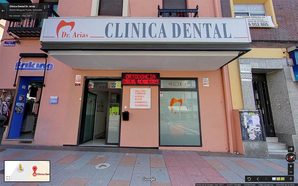 Ya es posible ver Clínica Dental Dr. Arias desde Google.
spheralia.com/noticias/traba…
