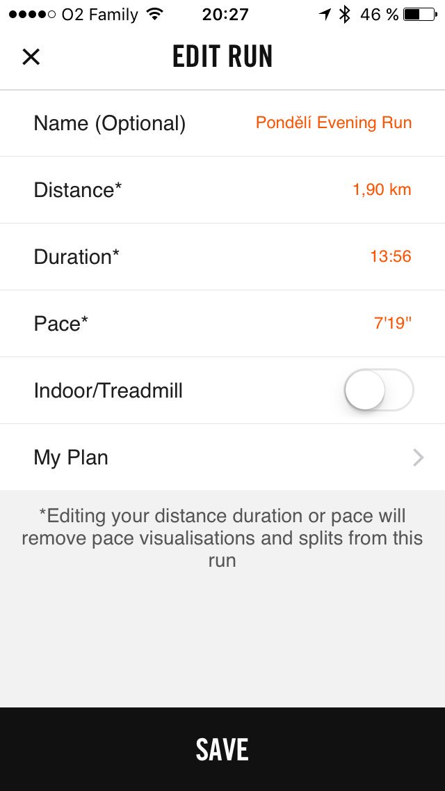 Konianek's tweet photo. @NikeSupport After I assigned run to My Plan doing by tapping black line which says "needs action". It is not completed and not assigned to Plan at all. https://t.co/89r4mP5zph