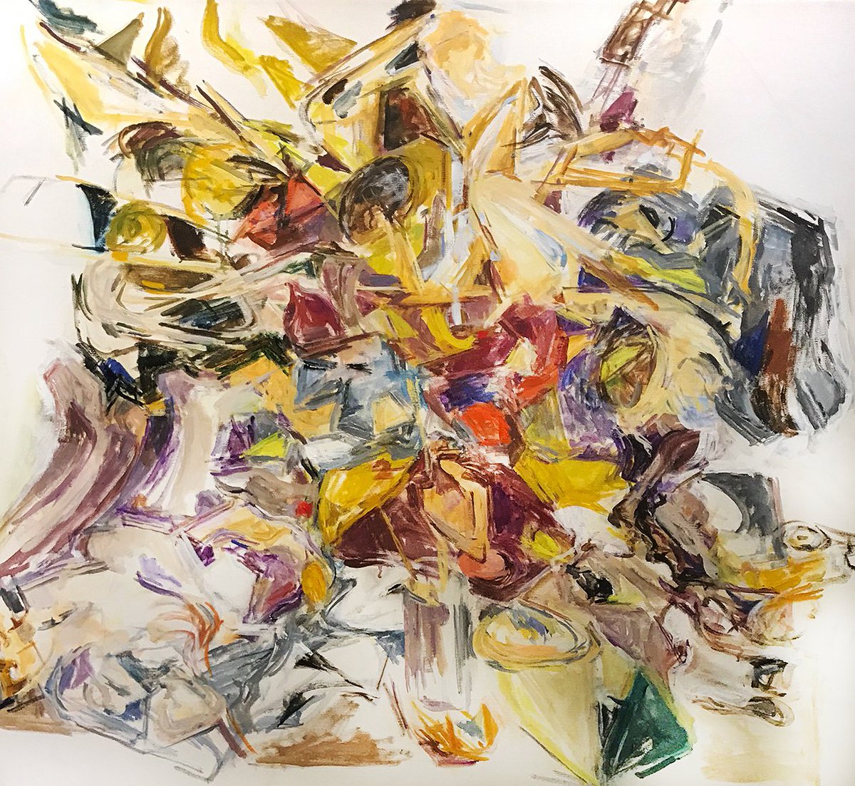 NYSS Founder Mercedes Matter, Opening Thurs, April 6, 6-8 pm, at Mark Borghi Fine Art, 52 East 76th Street, New York, NY. See you there!