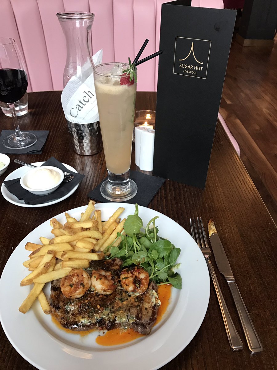 Gorgeous birthday meal @sugarhutLIV #26 ❤️💃🏽🎉🥂