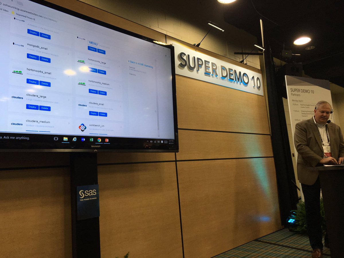 lmg6789's tweet photo. Enabling Digital Transformation with DellEMC Analytics Insight Module!#SASGF17 #DellEMC @careyjames33 @shegeek_dell @chrisbelseyemc https://t.co/4nXhNvBZSX