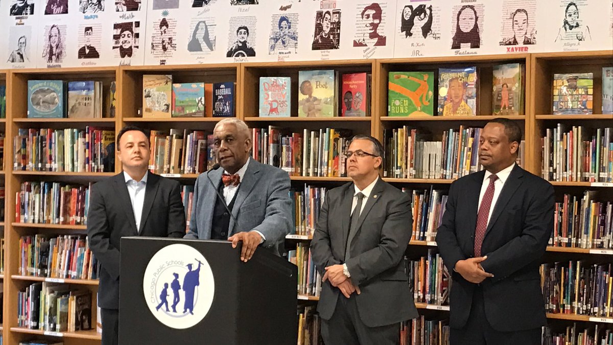 ChiPubSchools's tweet image. Calling for equal funding, Dr. Finney says the time for the state to act is now. #cpsequality