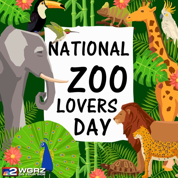 Today is National Zoo Lovers Day! Tweet a pic of your family at the zoo