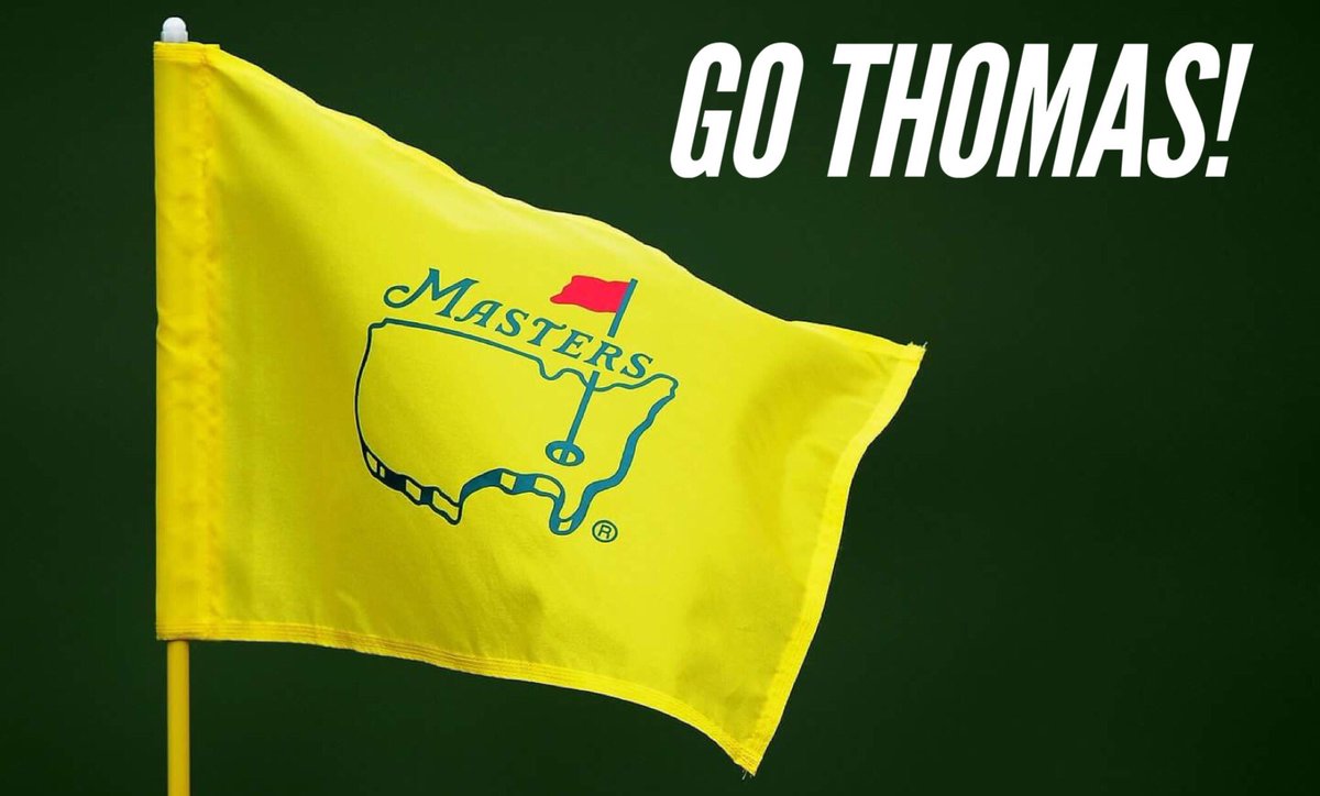Het is Masters week mét <a href="/Thomas_Pieters/">Thomas Pieters</a> !! 💪🏻⛳🇧🇪 #GoThomas #TheMasters #Augusta