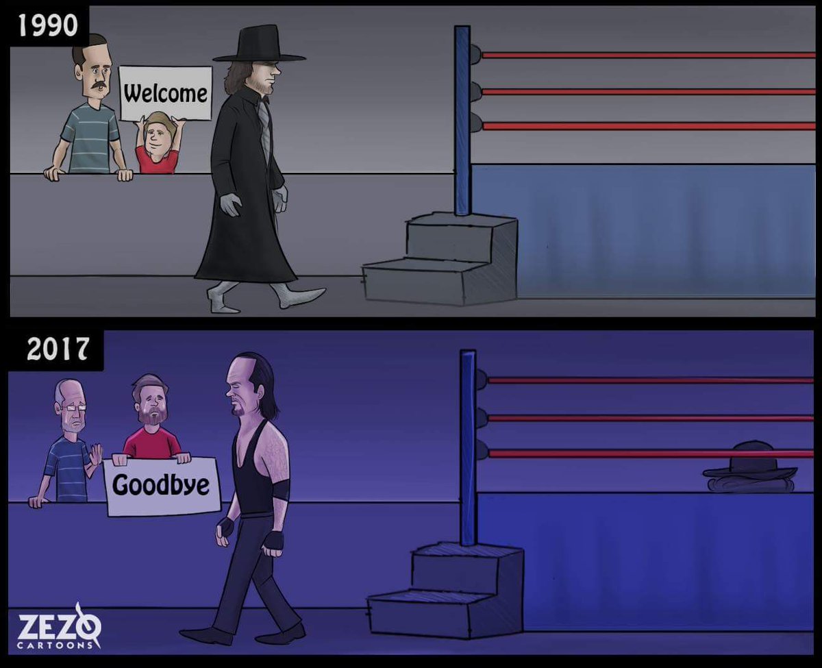 ZEZO_CARTOONS's tweet image. The Undertaker Said Goodbye To WWE After WrestleMania 33
#WrestleMania
 #ThankYouTaker 
#اعتزال_اندرتيكر