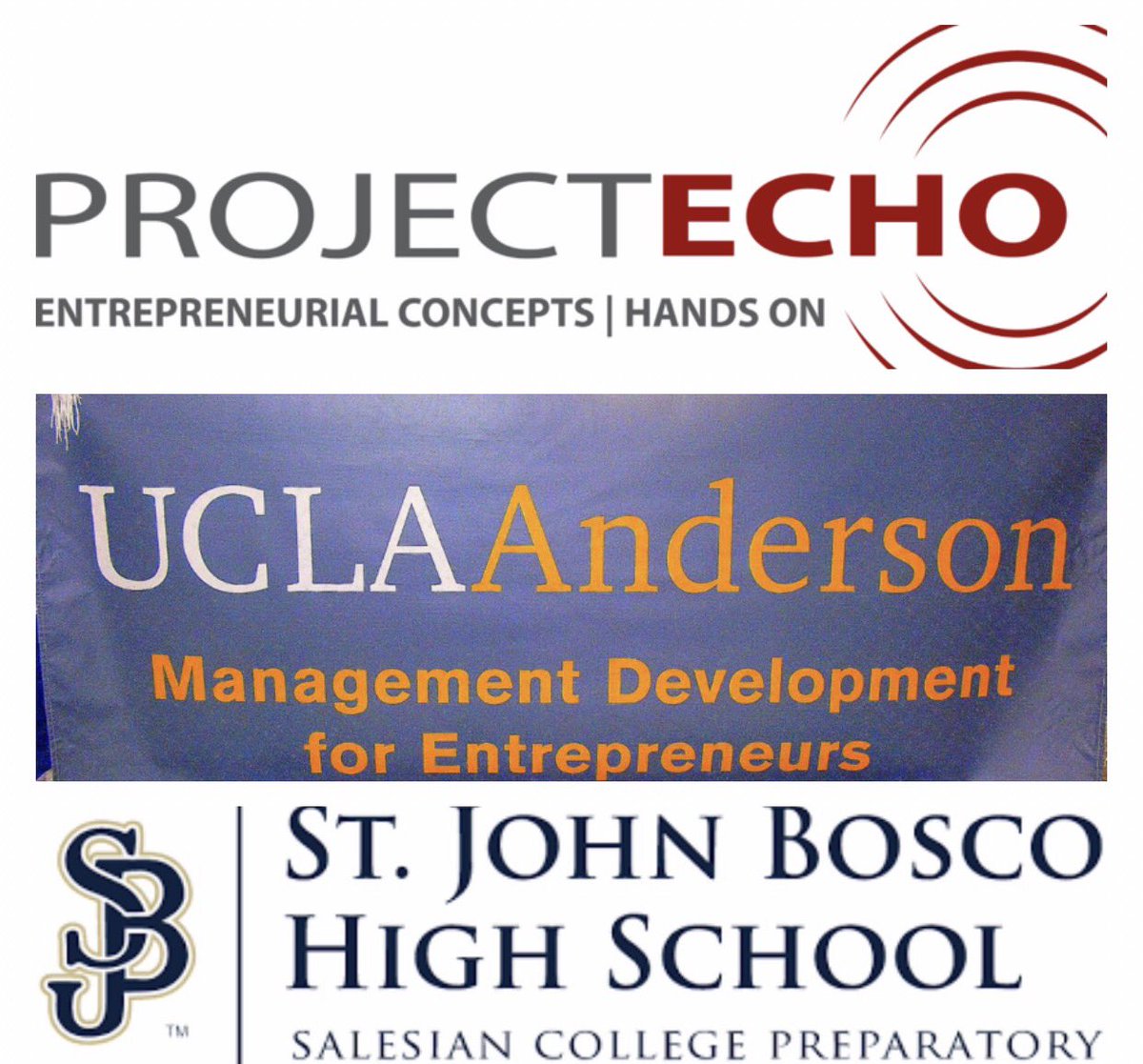 boscobusiness's tweet photo. This Sunday, April 9th @boscobusiness will be sending 16 business teams to compete at the Project Echo Business Competition, hosted by UCLA. https://t.co/ikN91kEv4a