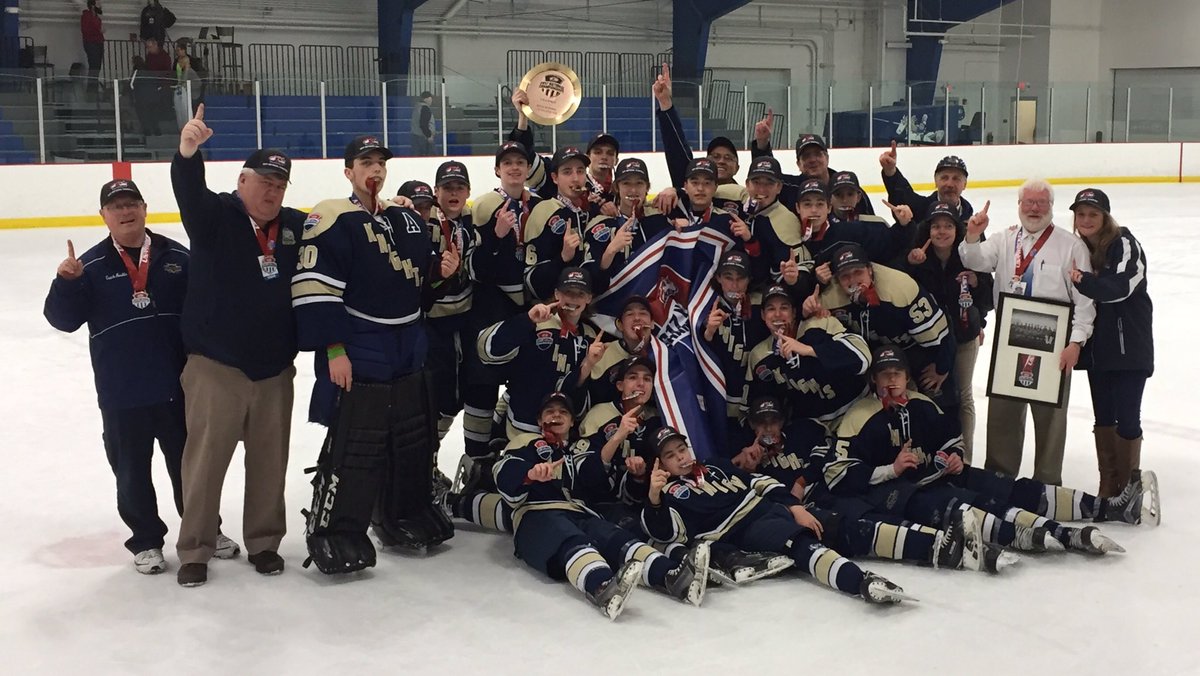 Congratulations to Rustin High School, <a href="/usahockey/">USA Hockey</a> National Champions! 🏆