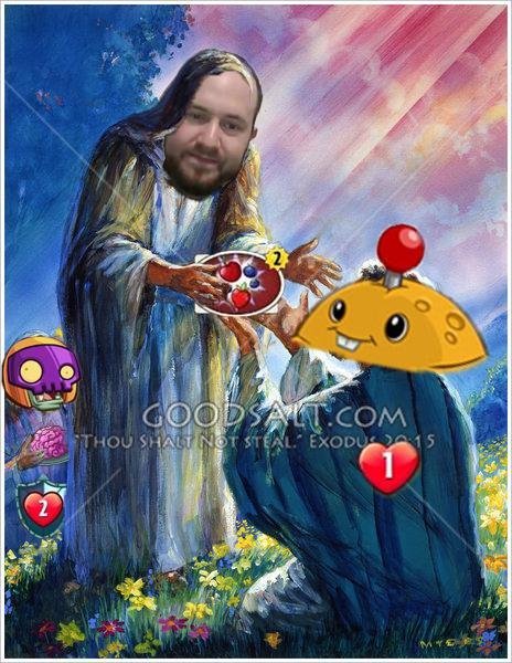 Look what "Blunderfully" posted on Reddit. I think the Caption should be "Top Deck Madness". LOL #pvzheroes <a href="/PlantsvsZombies/">Plants vs. Zombies</a>