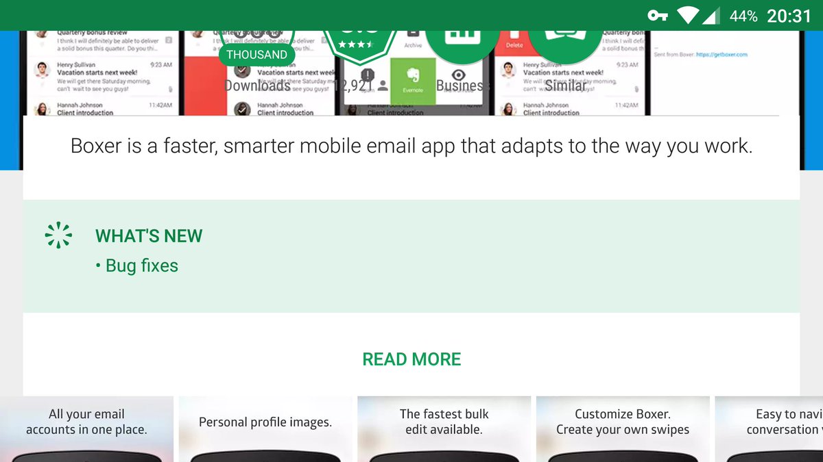 yep, i call bs on the bug fixes. vmware now looking to sniff my data / mobile habits #vmware #nomorals #corporation #boxer #email