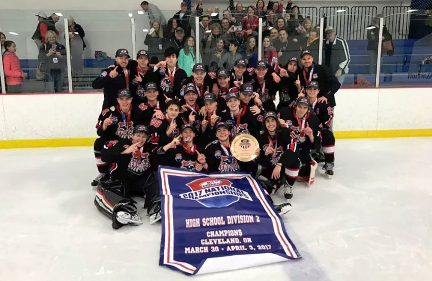 Congratulations to <a href="/FriscoIHA/">FIHA</a> on winning the 2017 High School National Championship! The first Texas team to win it! #LoneStarState