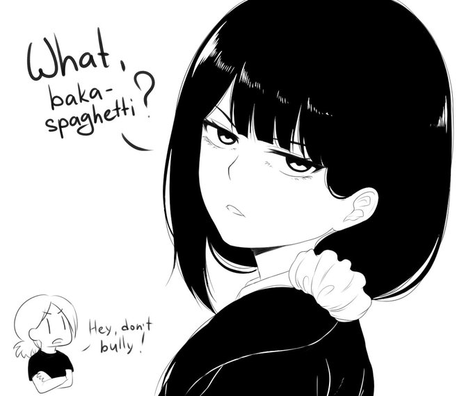  SEE, BAKA-SPAGHETTI, ME PROTECT YOU FROM UR WAIFU BULLYING 