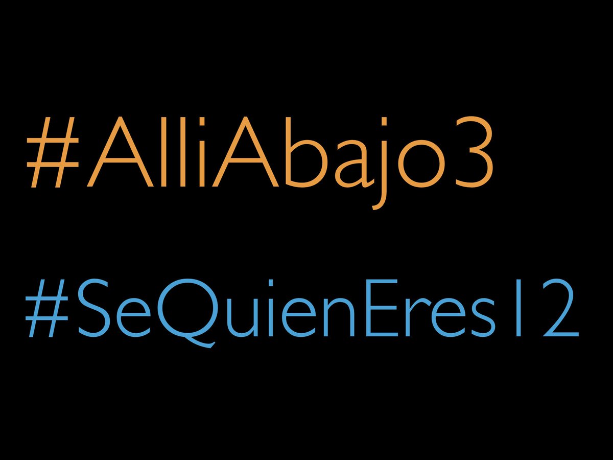 Que vas a ver esta noche

RT:  #AlliAbajo3
MG: #SeQuienEres12
