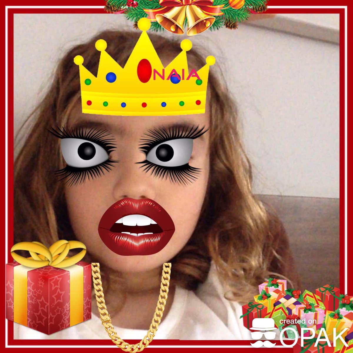opakapp's tweet photo. Edited on Opak Photo Editor for iOS 🎁👑 #opakapp #photooftheday #gifts #rich  #queen #makeup #gold #photoediting https://t.co/IHp6um4Teq