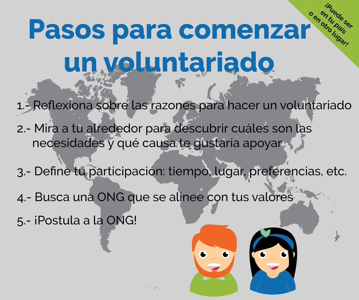 VE_Global's tweet photo. ¿Pensando en hacer un #voluntariado ? #Volunteer #Chile https://t.co/2cnO9GvjSI