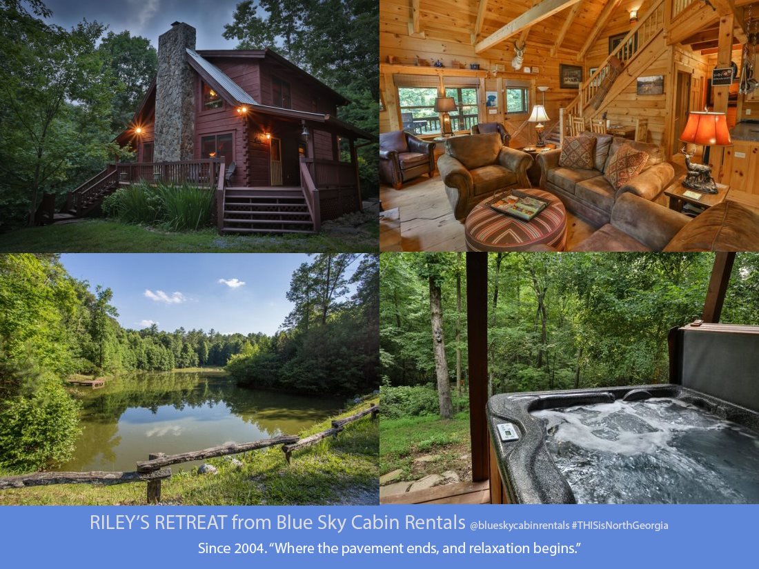Bluesky Cabinrentals On Twitter Riley S Retreat Is Located In