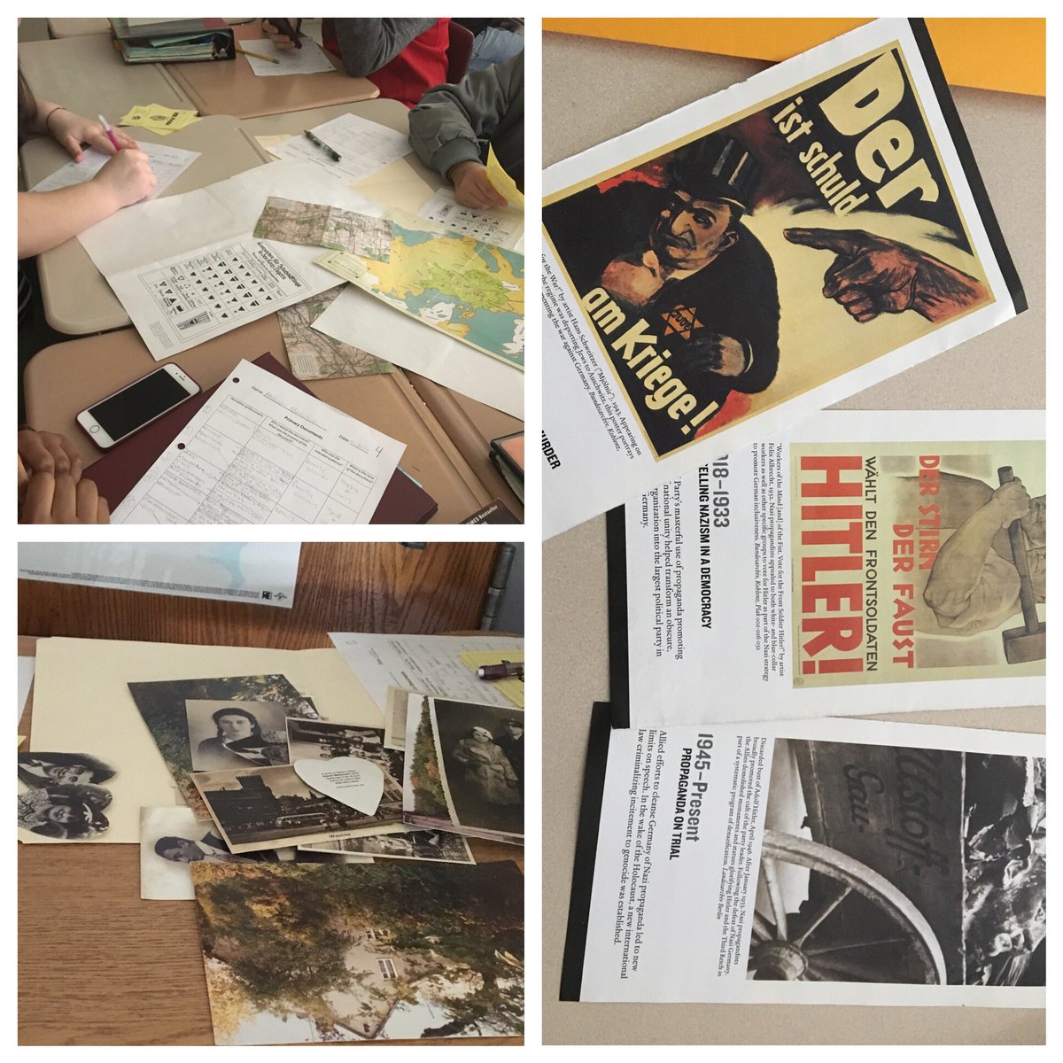 MRMSMrsObrien's tweet photo. Exploring primary documents related to the amazing One Survivor Remembers, Teaching Tolerance Kit @MRMSlions https://t.co/QtIpifVMqE