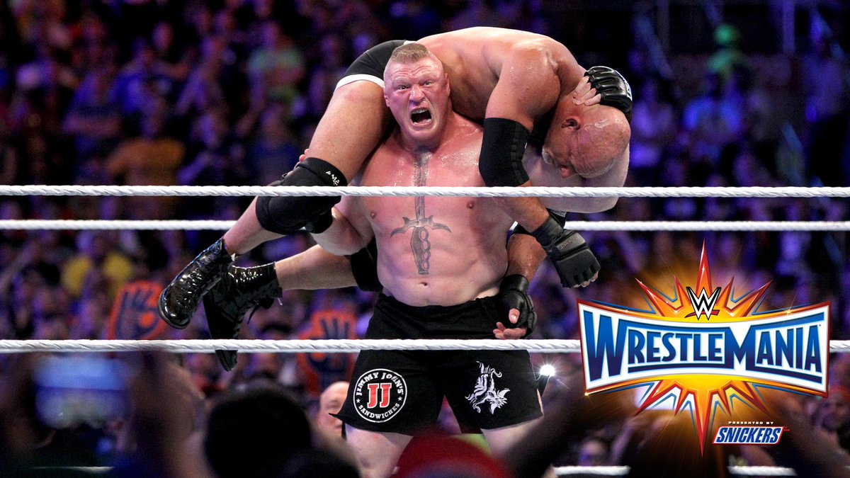 WWE WrestleMania on Twitter: "#TheBeast @BrockLesnar sought revenge