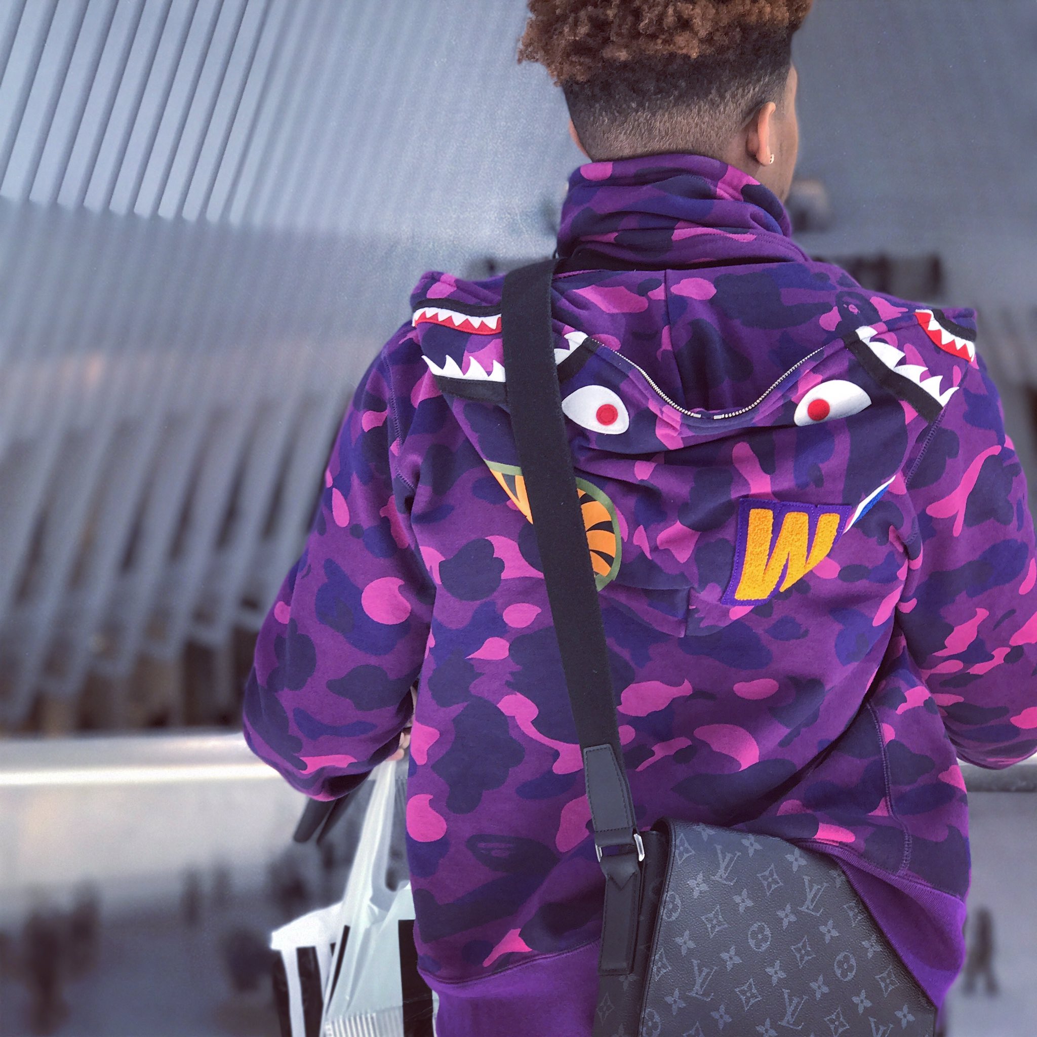 Bape shark neck warmer cheap