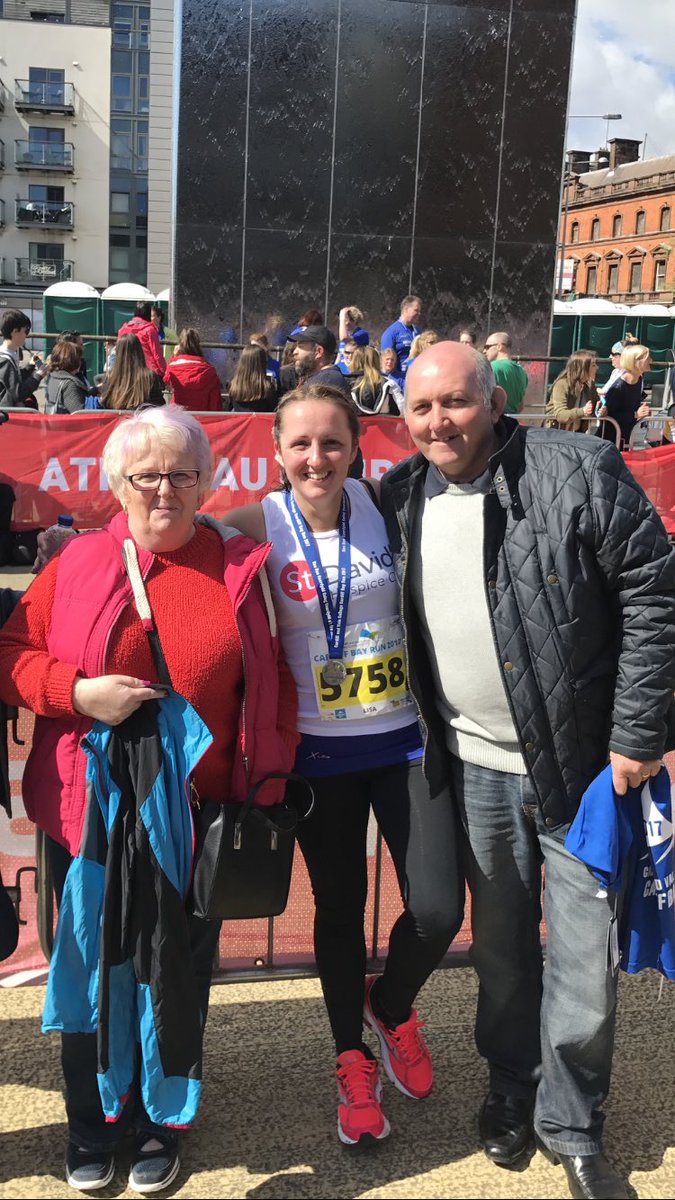 MrsLisaCochlin's tweet photo. So chuffed with my first 10k yesterday, and such a beautiful day ☀️ #RunwithCAVC @CardiffBayRun https://t.co/PN47byVMkq