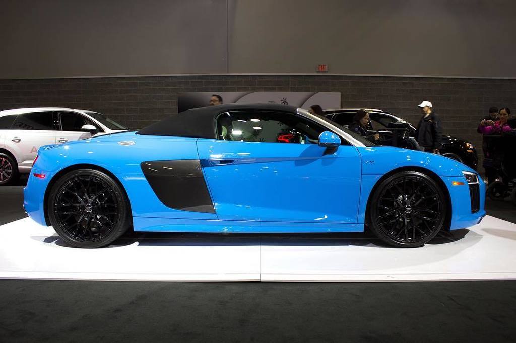 AudiRichmond's tweet photo. #AudiR8 #Spyder. #MondayMotivation #WeekendComeback #VIAS #VIAS2017 #fb https://t.co/21w8w9fz17 https://t.co/cFxlu2NqbZ