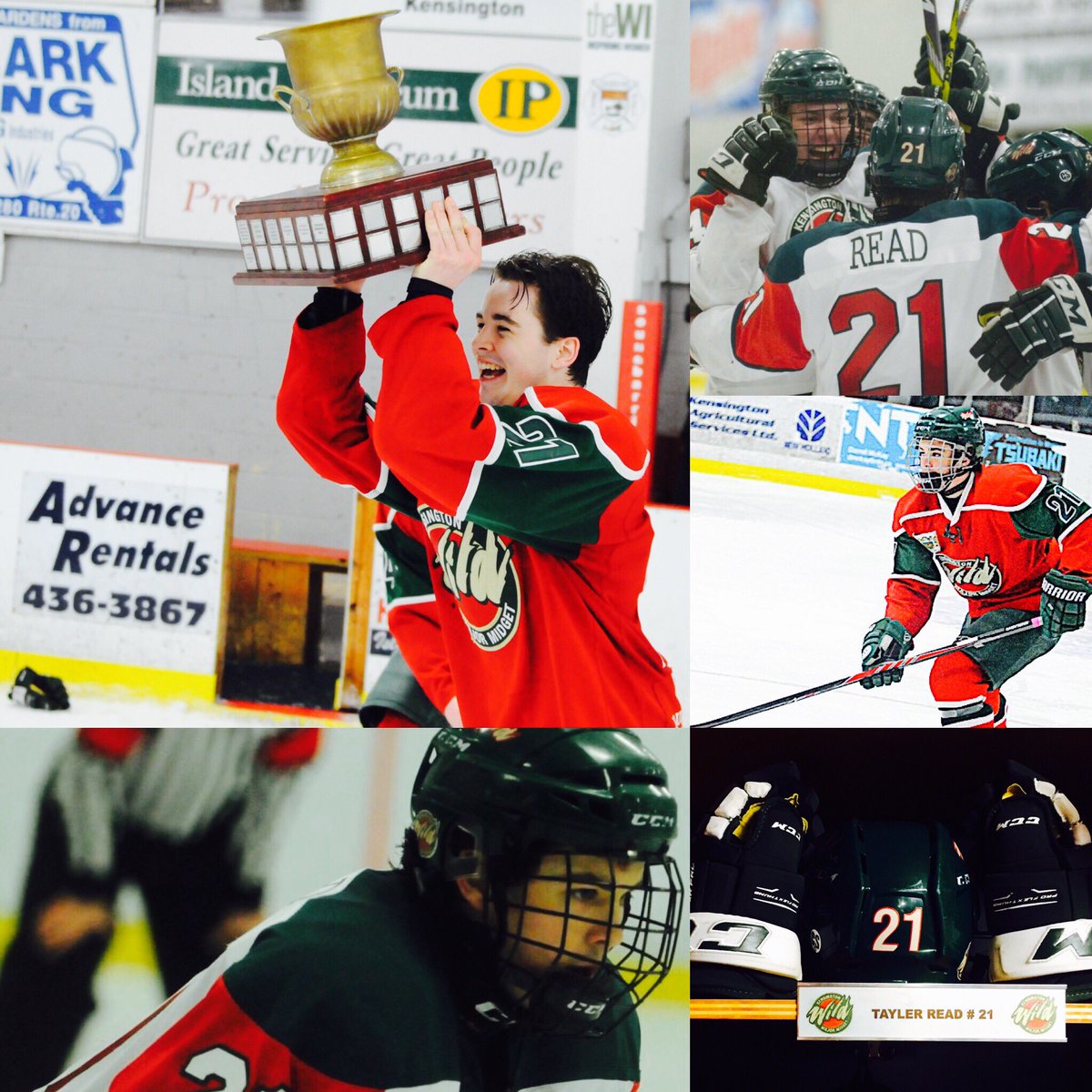 To Tayler Read. You've honoured the "C." Thank you and Good luck. Welcome to the #WildAlumni