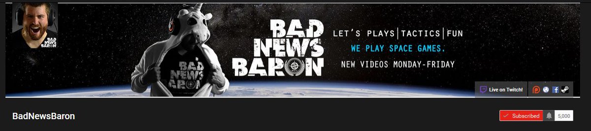 shveetgames's tweet photo. @thebadnewsbaron  
Grats on the 5000 subs https://t.co/RY4xb4FFKS