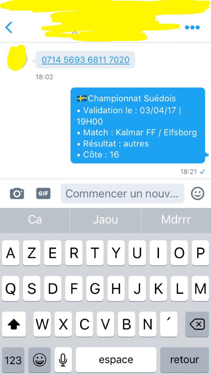 slicky_julien's tweet photo. 💥💥BOOM LE MATCH DU JOUR QUI PASSE 😍💥💥 Kalmar- Elfsborg (Résultat: Autres) @16✔️✔️✔️✔️✔️ https://t.co/J6lHMxbgoW