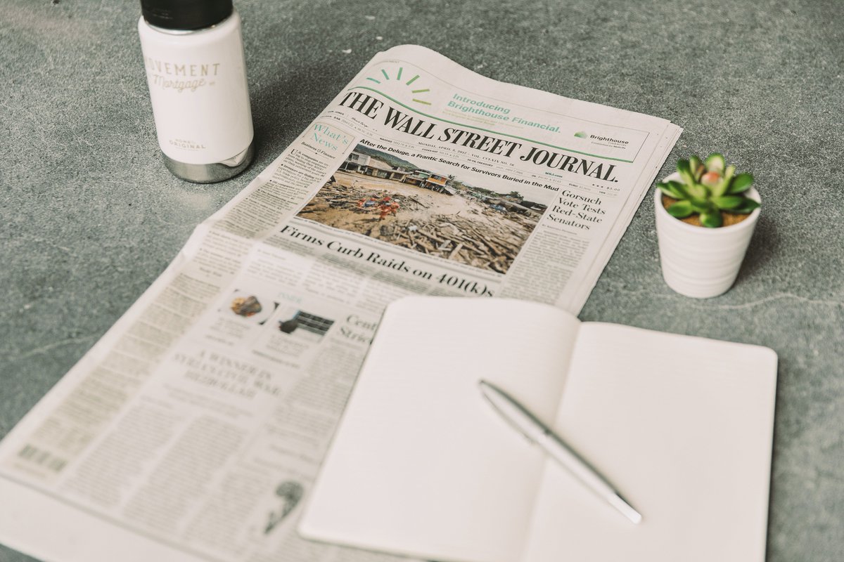 MovementMtg's tweet image. Extra! Extra! Read all about it! We're on the front page of The Wall Street Journal!