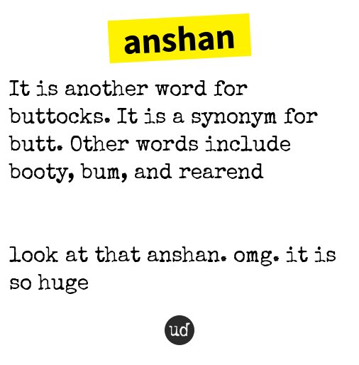 Urban Dictionary on Twitter "weeaboKing anshan It is another word