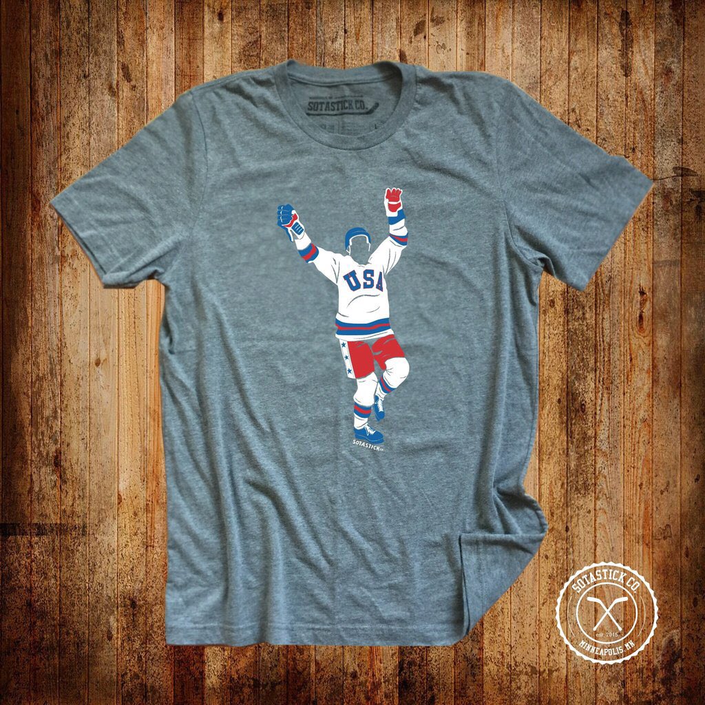 SotaStickCo's tweet image. 🚨GIVEAWAY🚨 RT and follow @SotaStickCo &amp;amp; @FanHQ for a chance to win our Do You Believe 1980 tee or man cave print - you choose! #MiracleOnIce