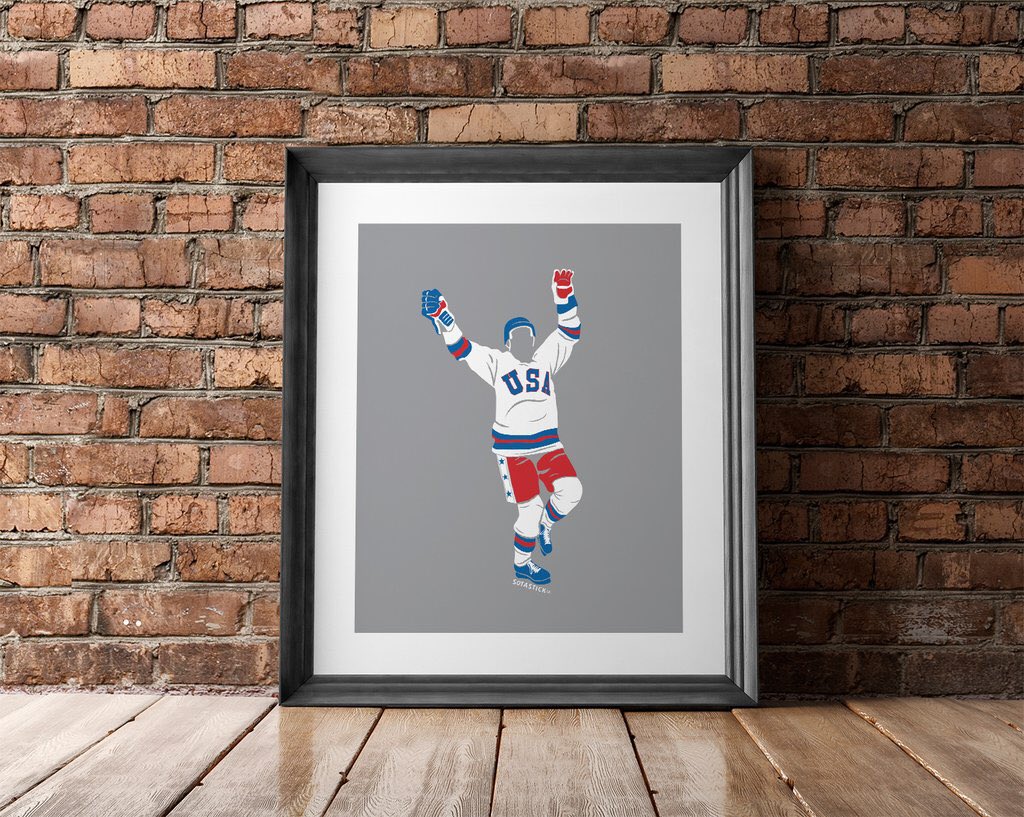 SotaStickCo's tweet image. 🚨GIVEAWAY🚨 RT and follow @SotaStickCo &amp;amp; @FanHQ for a chance to win our Do You Believe 1980 tee or man cave print - you choose! #MiracleOnIce