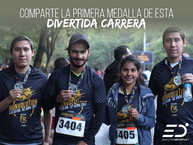 emocionD's tweet photo. Ayer hicimos historia. Nos vemos en la siguiente #Runvolution de Smart Fit, si fuiste parte de ella comparte tu medalla.
#1aCarreraSmartFit https://t.co/KQ1vMtynqf