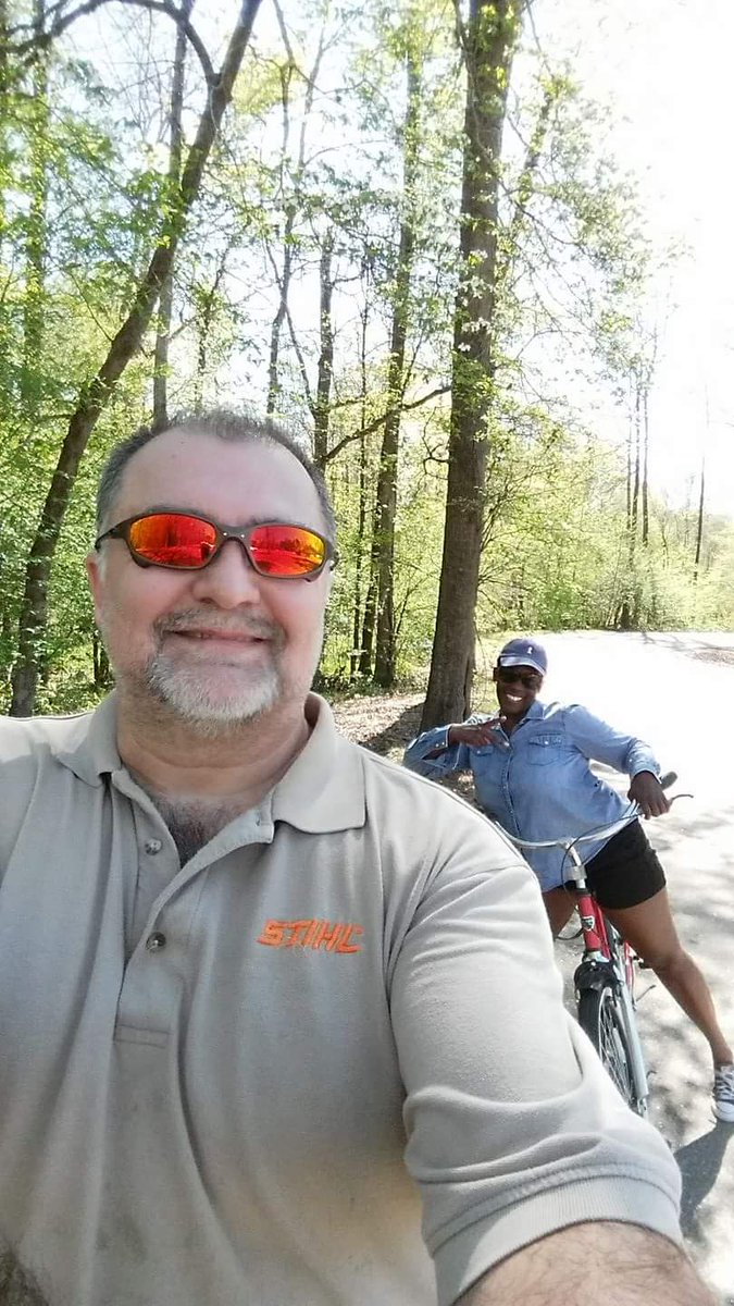 #Sunday #FunDay #DenimShirtsAreMyFav #BikeRiding #GeorgiaSun