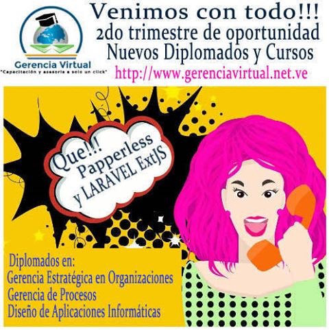 amdvfa's tweet image. Abril de oportunidad, Gerencia Virtual ofrece capacitación con nuevo #diplomado en #Papperless  #Gestión #Documental