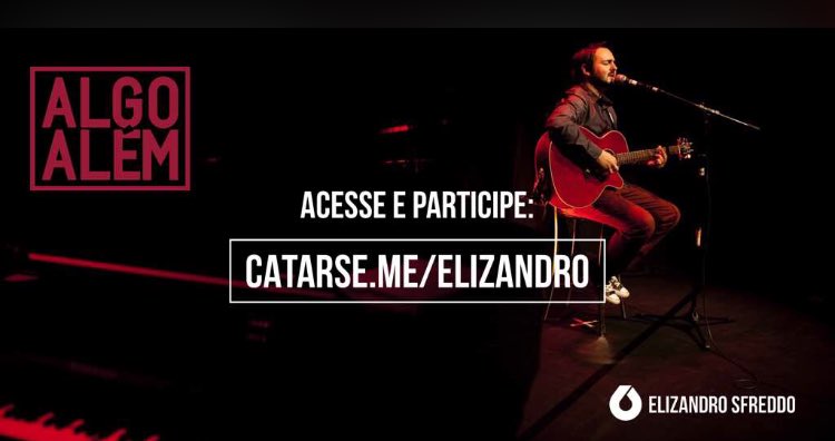 omundocatolico's tweet image. NEWS: @ElizandroSfredo vocalista da @bandasinglecore anuncia gravação do seu 1º CD solo "Algo Além", com campanha de financiamento coletivo!