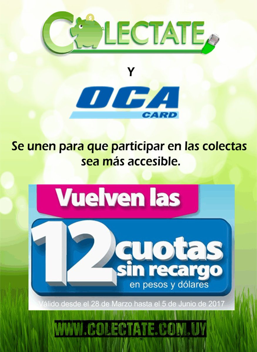 colectateuy's tweet photo. 12 cuotas #SINRECARGO https://t.co/ATbC5NyAqF
