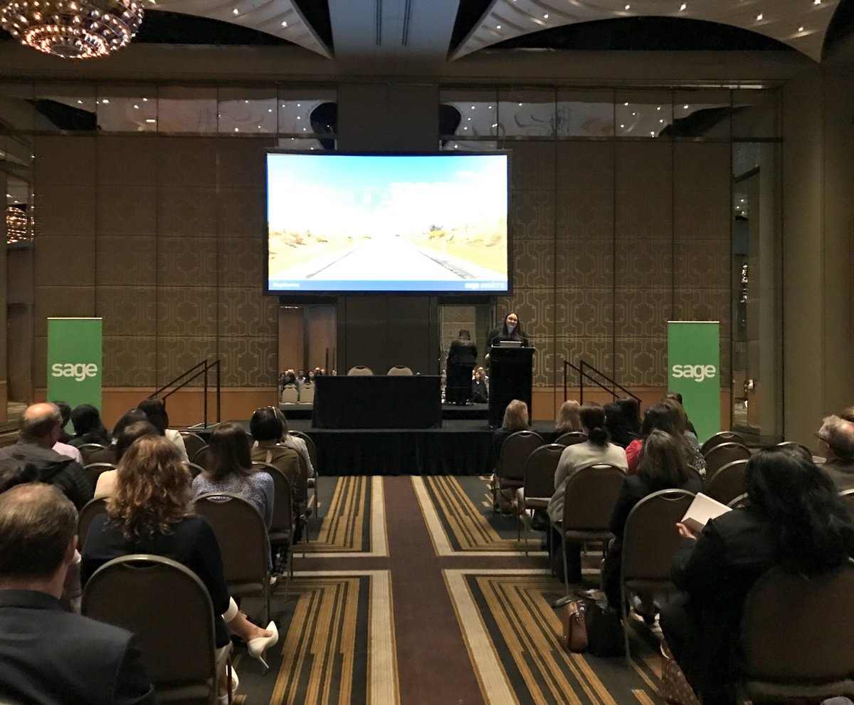 SageAustralia's tweet photo. .@NatalieChrara1, VP of Sales at Sage. 

#Sage300 #SageSessions https://t.co/nnLJsy56ti