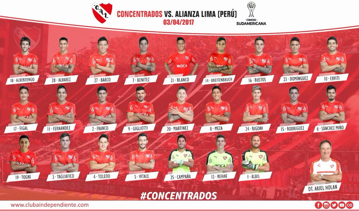 Concentrados para la Copa