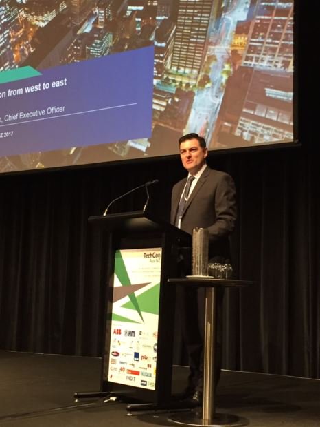 Transgrid_AU's tweet photo. TechCon Aus-NZ: High and medium voltage grid life-management strategies. Industry case studies, research & keynote from our CEO. #GridFuture https://t.co/aKMneiYzfi