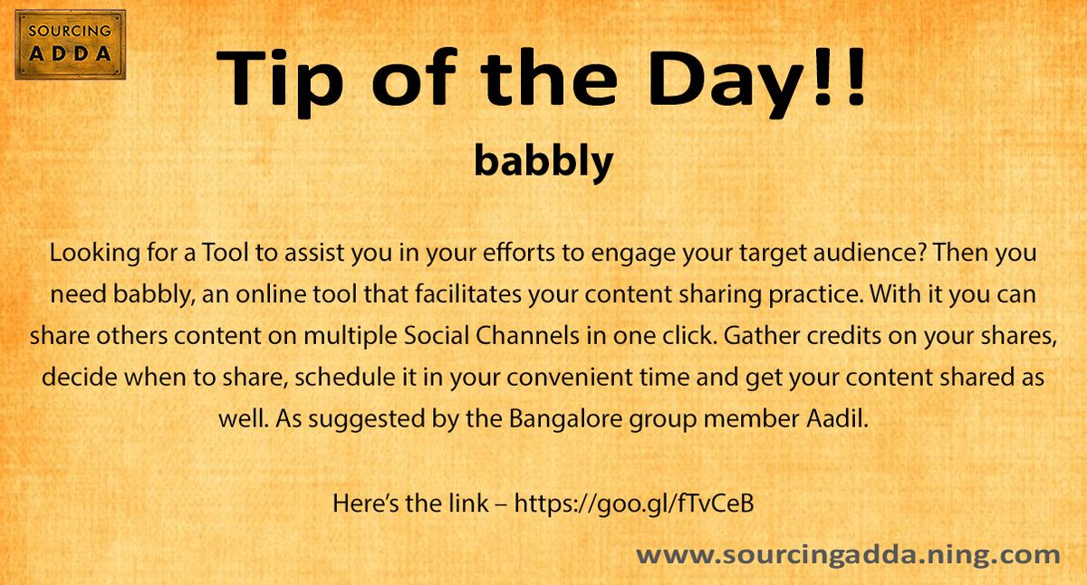 recruiting_adda's tweet photo. #Sourcingtip
Today's tip of the day!
https://t.co/XqxZgXzL3R
#Sourcing #TalentAcquisition https://t.co/c9dHTh0UzJ